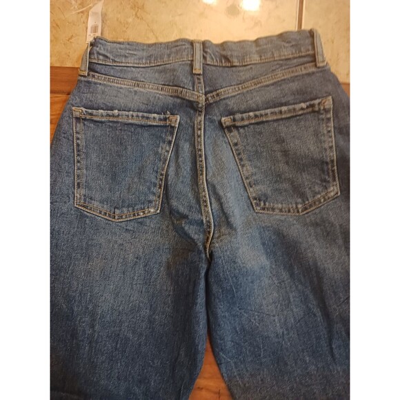 NWT Women's Old Navy Curvy Sky Hi Straight Jeans Size 6 BUTTON FLY - Picture 8 of 8